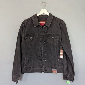 NWT Liverpool Jeans Black Jean Jacket